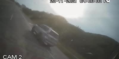 Dashcam Catches Fatal Collision Of Bus And Biker