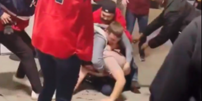 Fight During Braves Celebration