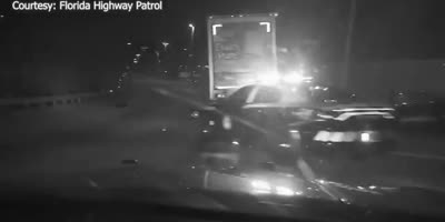 DUI driver flees traffic stop, crashes into semi on I-275 in Tampa