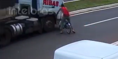 Drunk Cyclist Was Really Close To Heaven