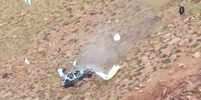 Jeremy Foley's crash Pikes Peak