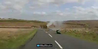 Bikers aren't even safe in the country.