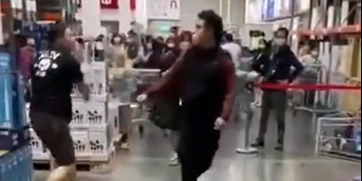 Black Friday fight in Taiwan.