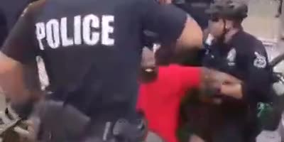 This is fucking disgusting: Cops beat a handicapped man, and take his wheelchair(R)
