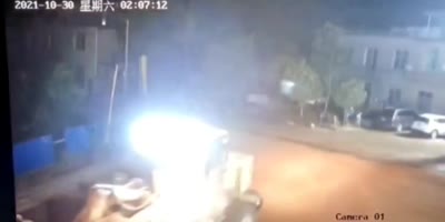 Front Loader Taking Life