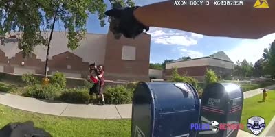 Bodycam Shows Police Shooting During Hostage Situation in Salt Lake City, Utah(R)