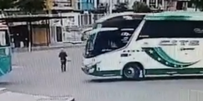 Elderly Man Ran Over By Bus