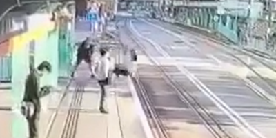 Woman Pushed Off Railway Platform In Hong Kong