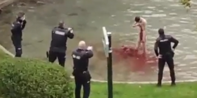 Naked Dude In Spain Calls Allah & Then This Happened