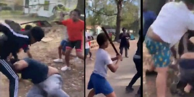 Dude got beat up for fucking friend's fat mom