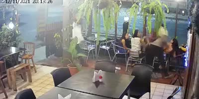 Woman Dropped During Armed Robbery Of Cafeteria In Ecuador