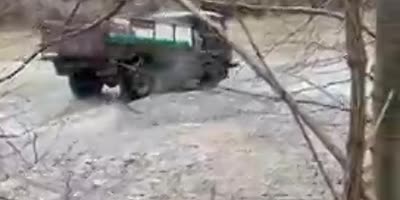 52YO Trucker Lost Life In Cold River In Russia
