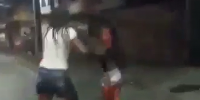 Tall Girl Involved In Fight Over A Man In Brazil