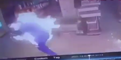 Store Keeper Survives Arsonist Attack