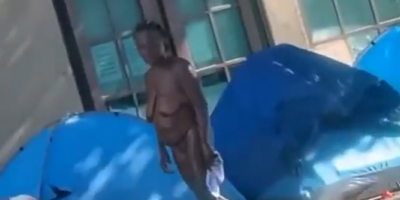 Taking Shower In LA