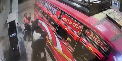 Bus Driver Assaulted With Pipe, Robbed In India