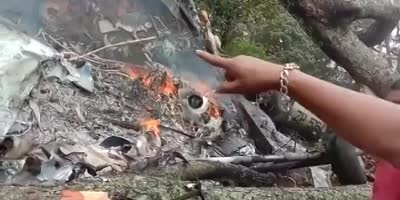 Aftermath Of Deadly Helicopter Crash