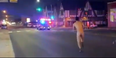 Naked Dallas Butt Chasing The Ambulance
