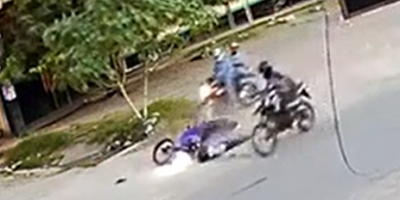Man Chased And Gunned Down By Motorcycle Hitmen