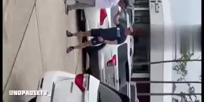 Bully Knocks Out Smaller Man!