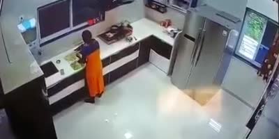 Kitchen Is Not A Safe Place In India