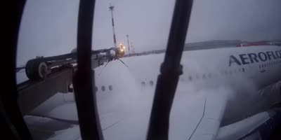 Accident In Moscow Airport