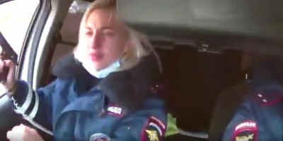 Raw: Female Cop Shoots Stolen Lada Driver