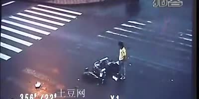 How To Crash A Motorcycle.