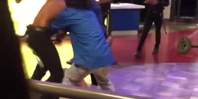 Fight At Amusement Park In Texas