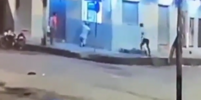 Three Men Gunned Down Outside Hotel