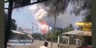Mexican Warehouse Explosion!