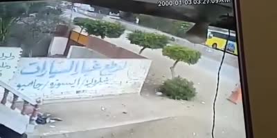 Egyptian woman turns into street sweeper.