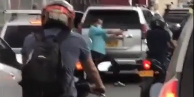 Driver Shoots Traffic Stop Robber In The Back In Colombia
