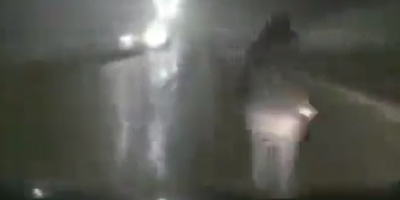 Night Russian Road Fatality
