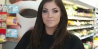 This Hot Badass Cashier Needs No Security...