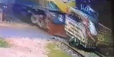 Trio Wrecked By Train In Bangladesh
