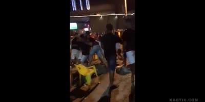 New Year's party in Brazil leads to stabbing.