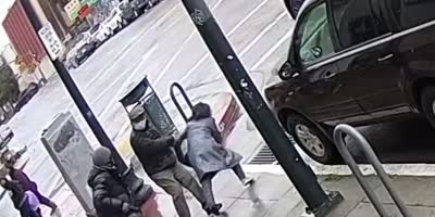 Two Elderly Asians Robbed On The Street!