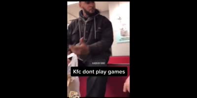 KFC Employee Is A Gangster!