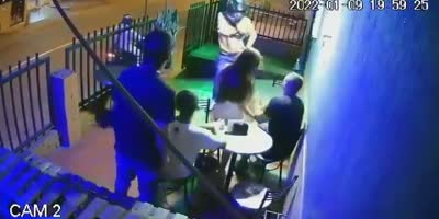 Four Getting Robbed At The Gun Point In Colombia