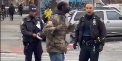 Hobo Fights NYPD Cops After Punching Bodega Employee