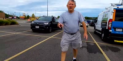 Cart Bandit vs. Angry Old Man.