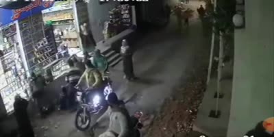 Store Owner Meets Old Enemies & Gets Fatally Stabbed In Pakistan