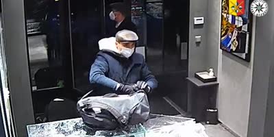 Armed robbery of the Hublot boutique in Prague