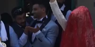 Whoever has anything against this marriage, speak now or forever hold your peace!
