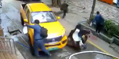 Car Terror in Guangzhou, China.
