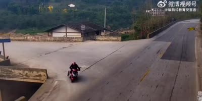 Short: Two Riders Get Destroyed By Truck