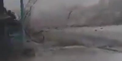 Landslide In Iran