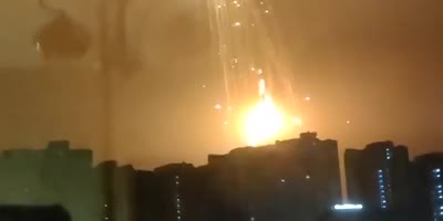 Intercepted missile in KieV