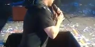 Singer Fell Off Stage Elevator During Concert.
